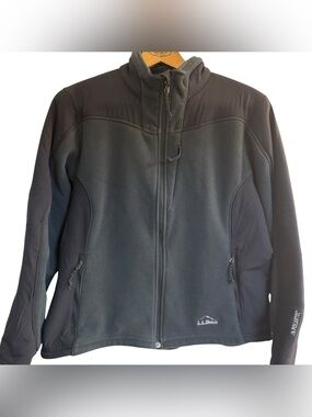L.L. Bean women’s Black Soft Fleece Jacket